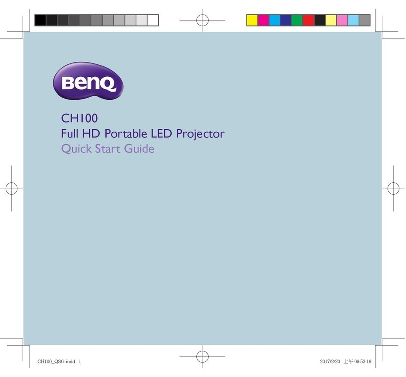 BenQ CH100 User manual BenQ CH100 User manual