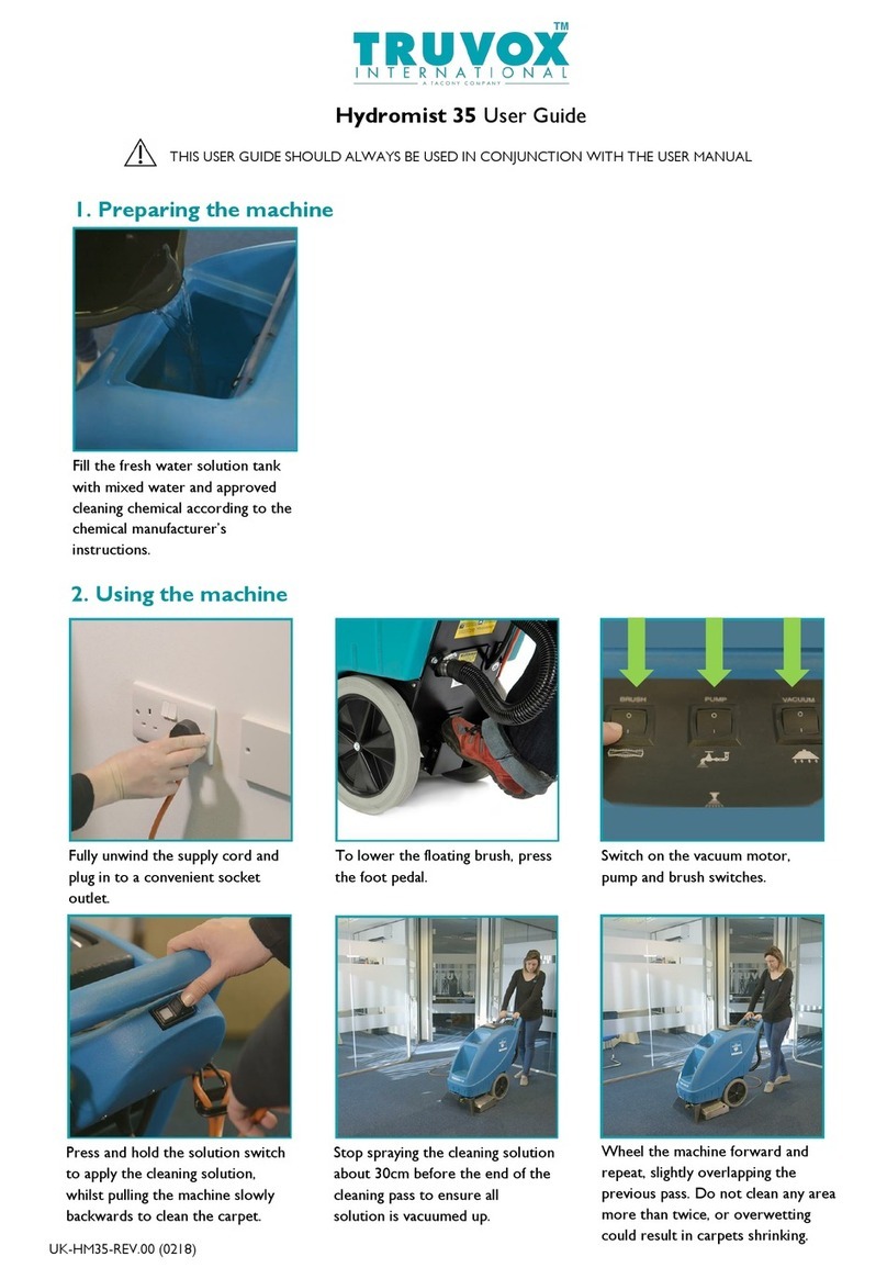 Truvox Hydromist 35 user guide