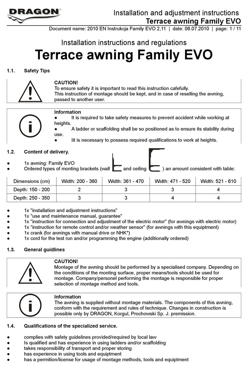 Dragon Wholesaling Family EVO installation instructions