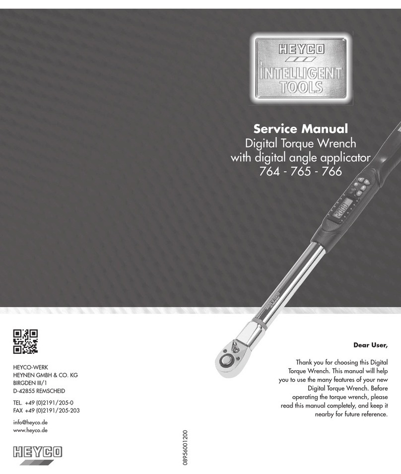 Heyco 764 Service manual