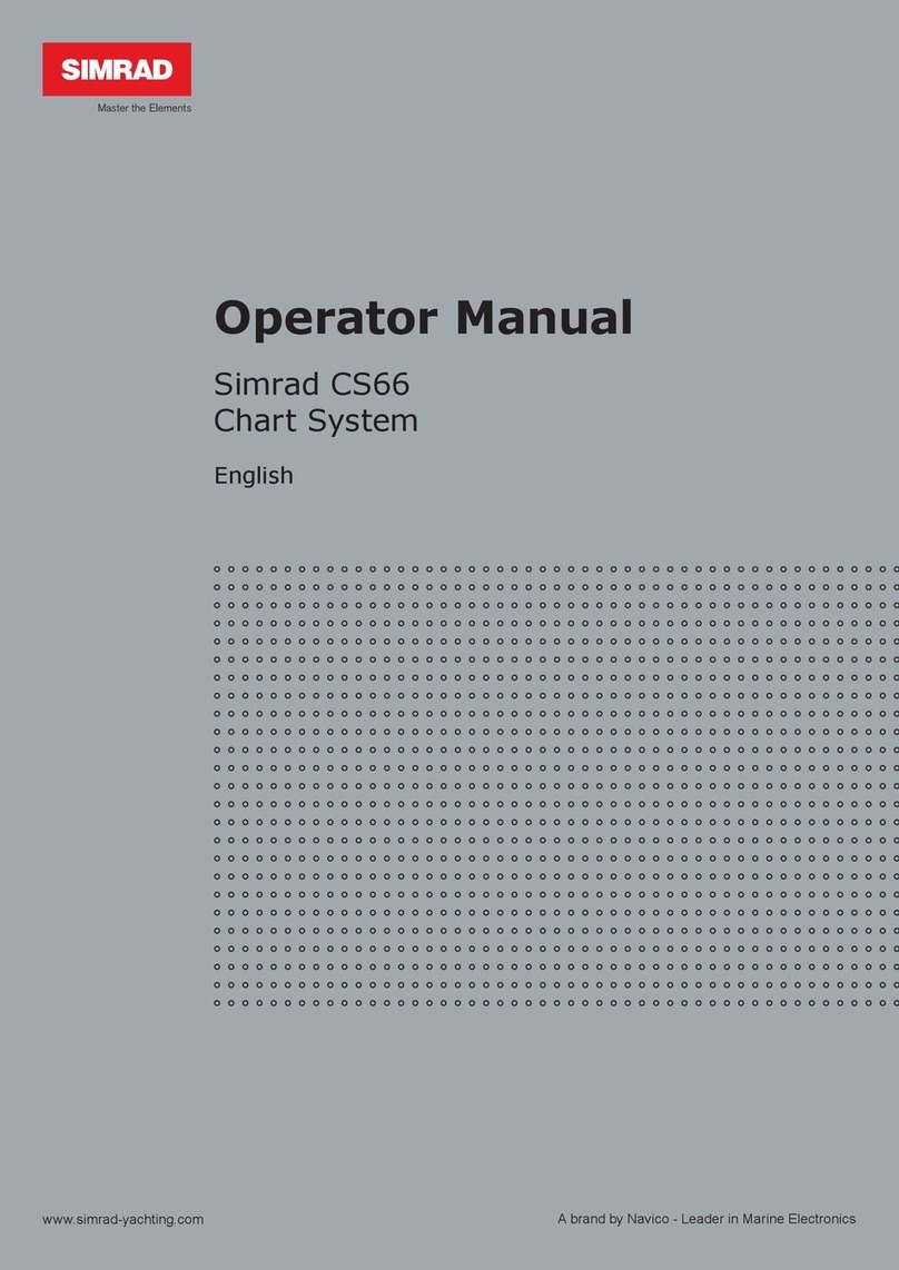 Simrad CS66 User manual