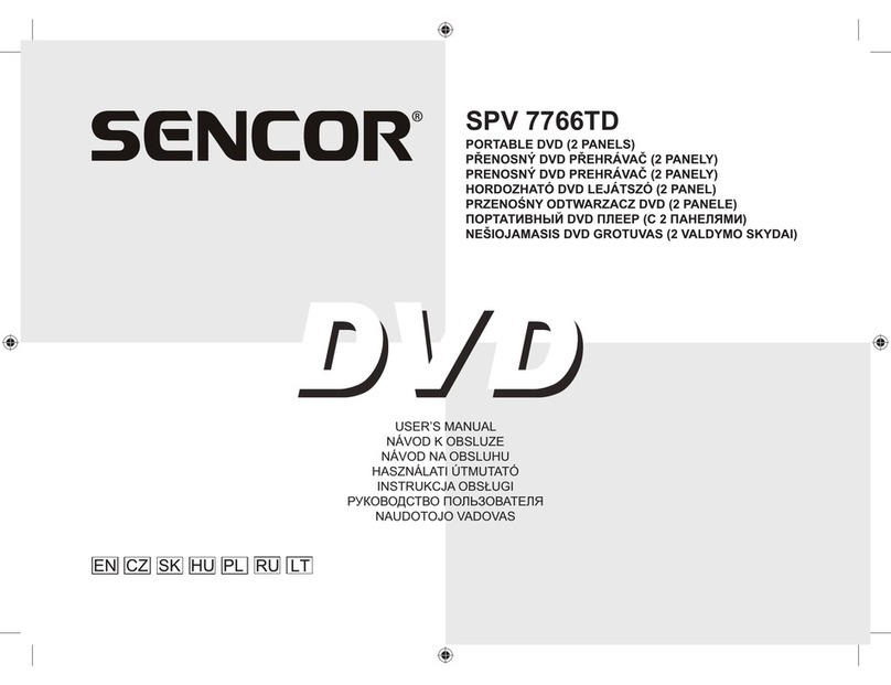 Sencor SPV 7766TD user manual