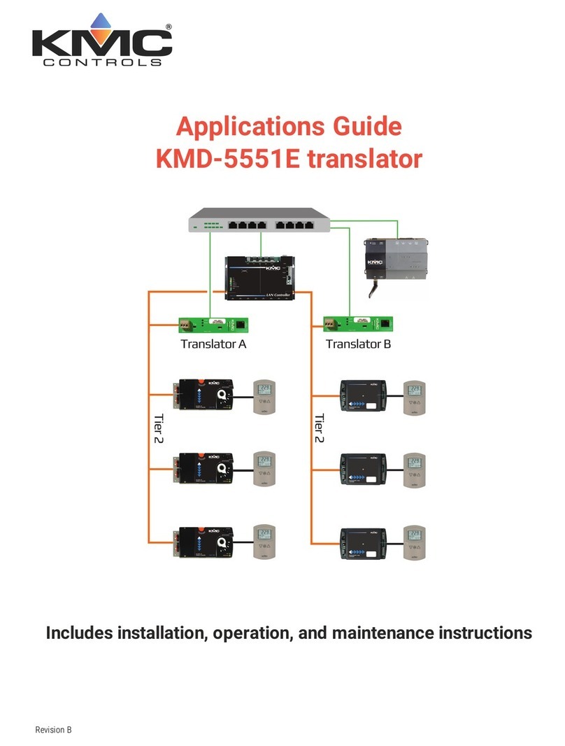 KMC Controls KMD-5551E Application guide