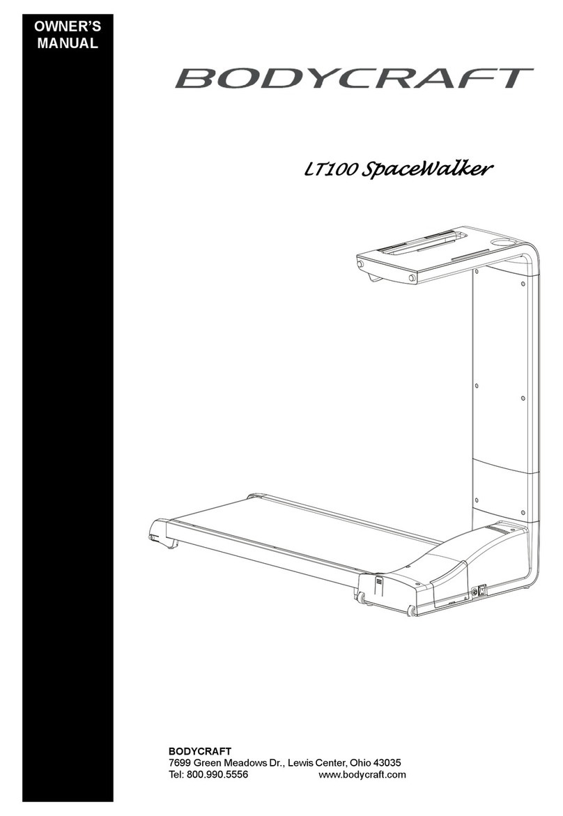 Body Craft LT100 spacewalker owner's manual