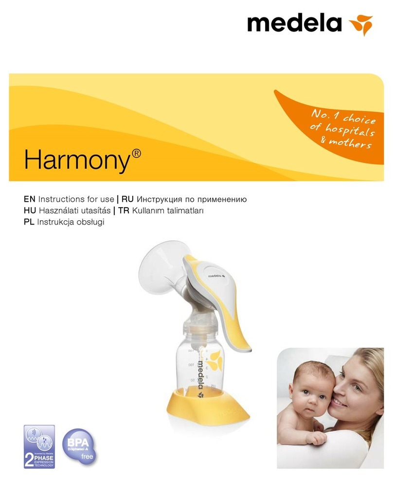 Medela Harmony User manual