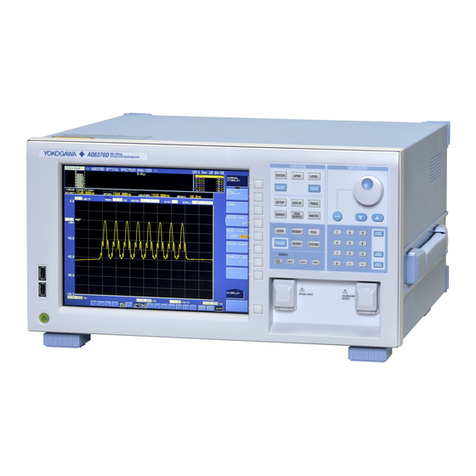 YOKOGAWA AQ6370D User manual YOKOGAWA AQ6370D User manual