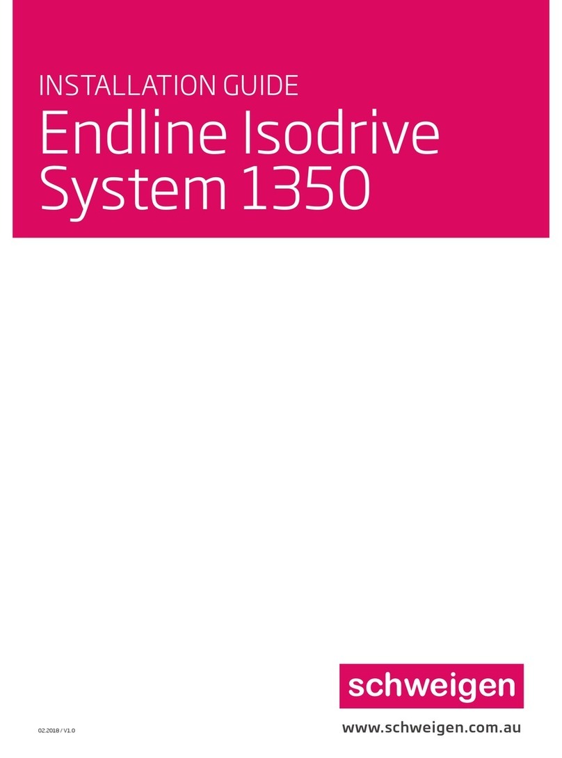 Schweigen Endline Isodrive 1350 User manual