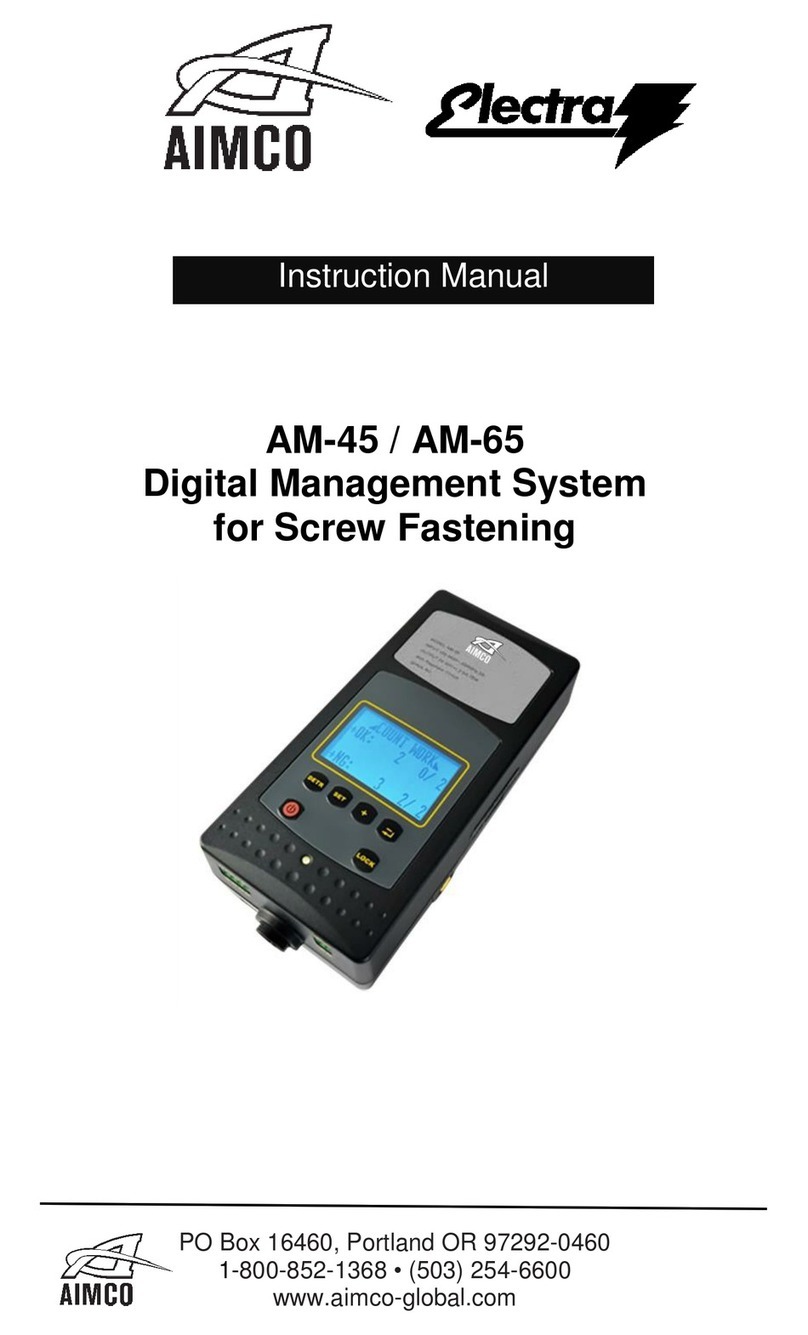 Aimco AM-45 instruction manual