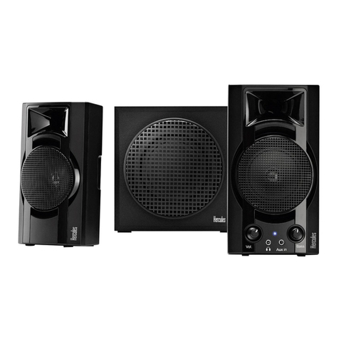 Hercules XPS 2.1 Lounge User manual