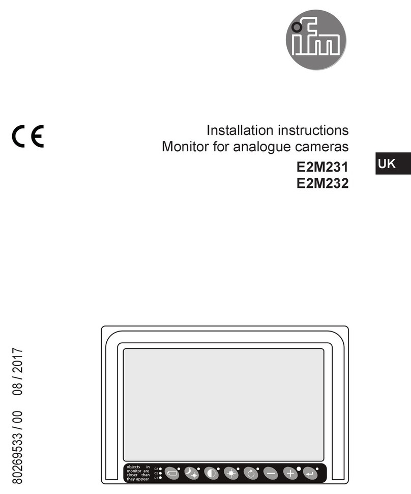 IFM Electronic E2M231 installation instructions