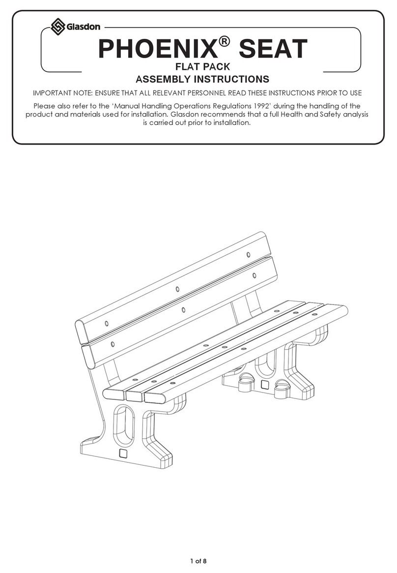 Glasdon Phoenix Assembly instructions Glasdon Phoenix Assembly instructions