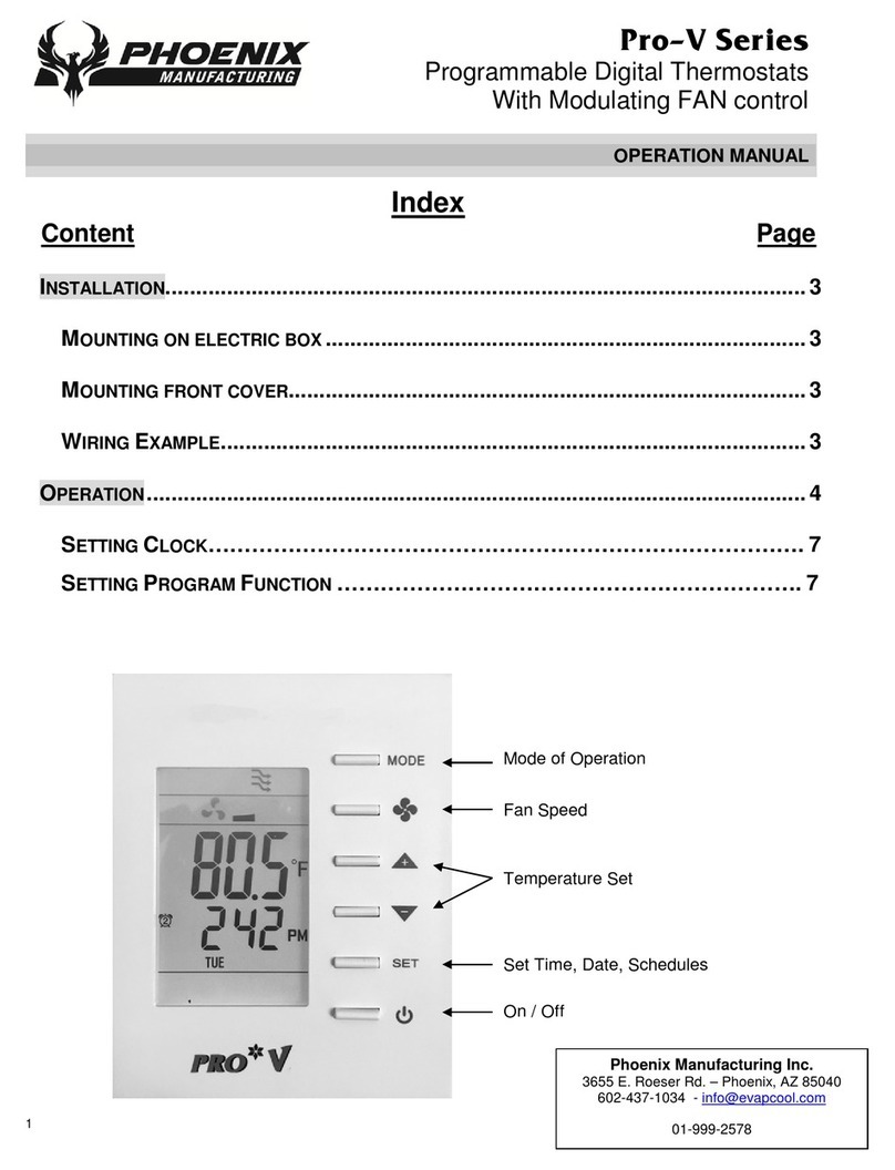 Phoenix Pro-V Series Operation manual