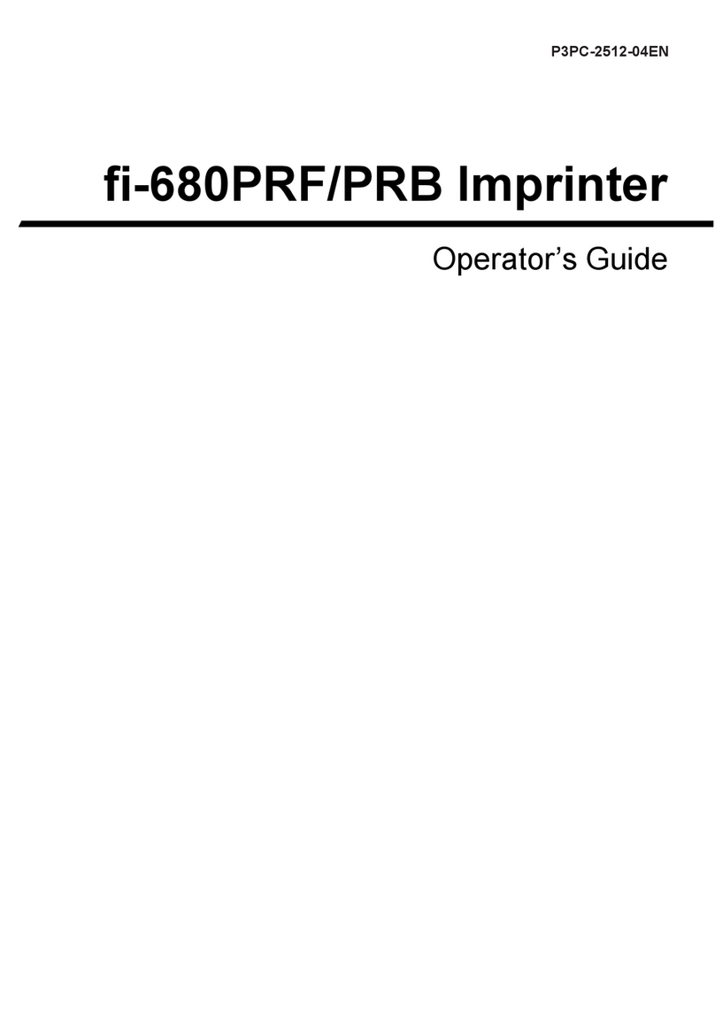 Fujitsu fi-680PRB Operator's guide