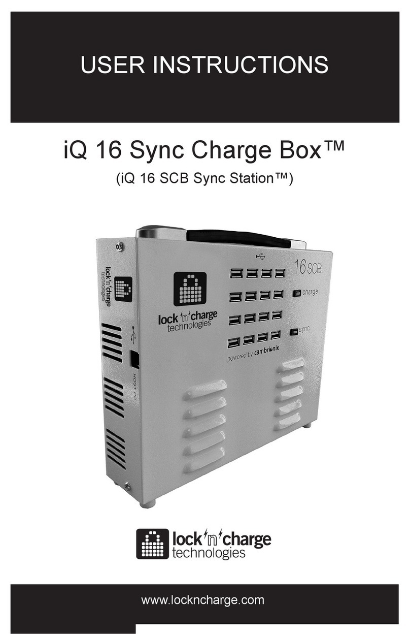 LocknCharge iQ 16 SCB Sync Station User manual LocknCharge iQ 16 SCB Sync Station User manual