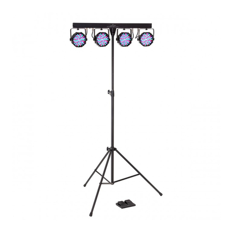 Sound Sation 4 led KIT Party user manual