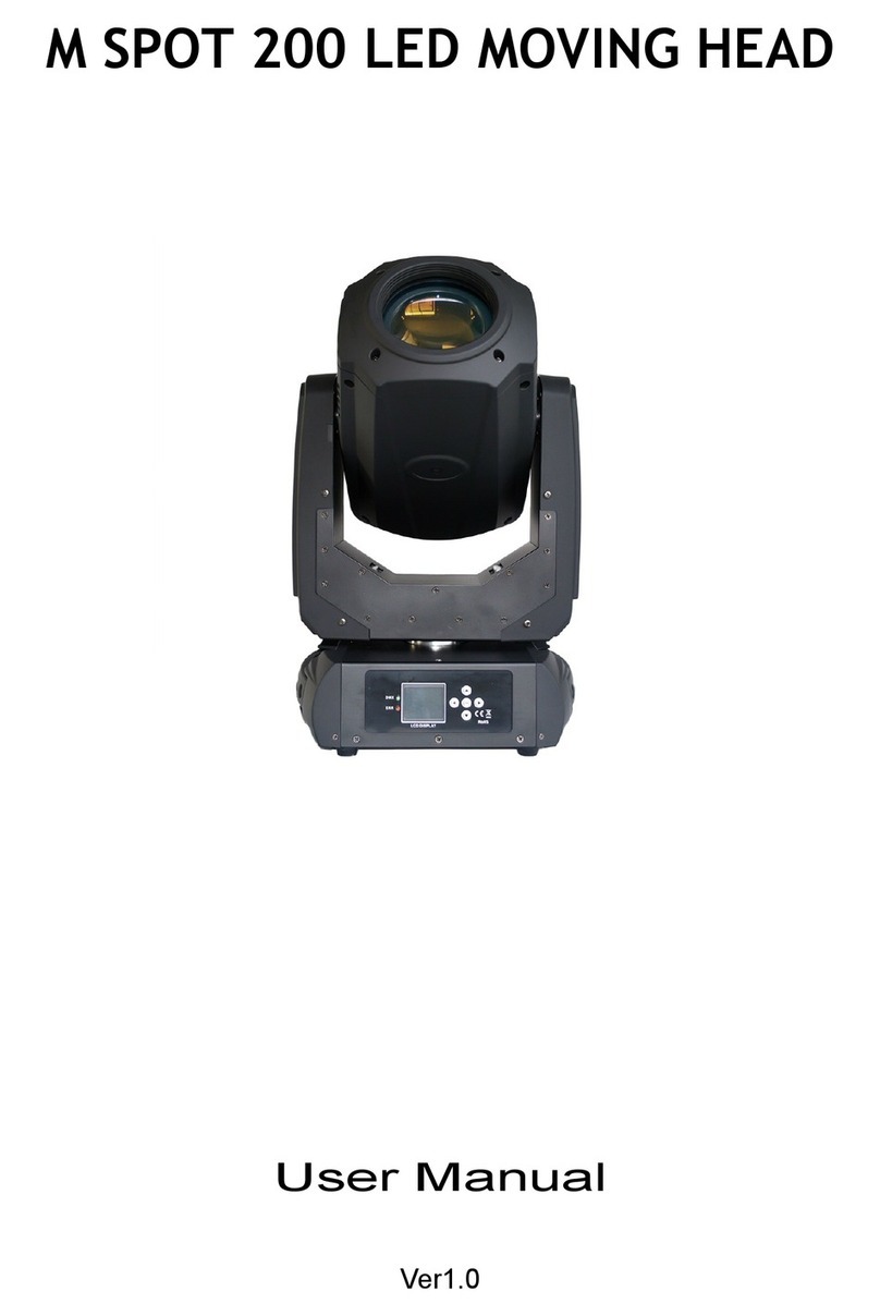 STSLITE M SPOT 200 user manual