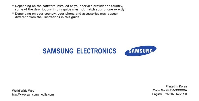 Samsung SCH-S259 User manual