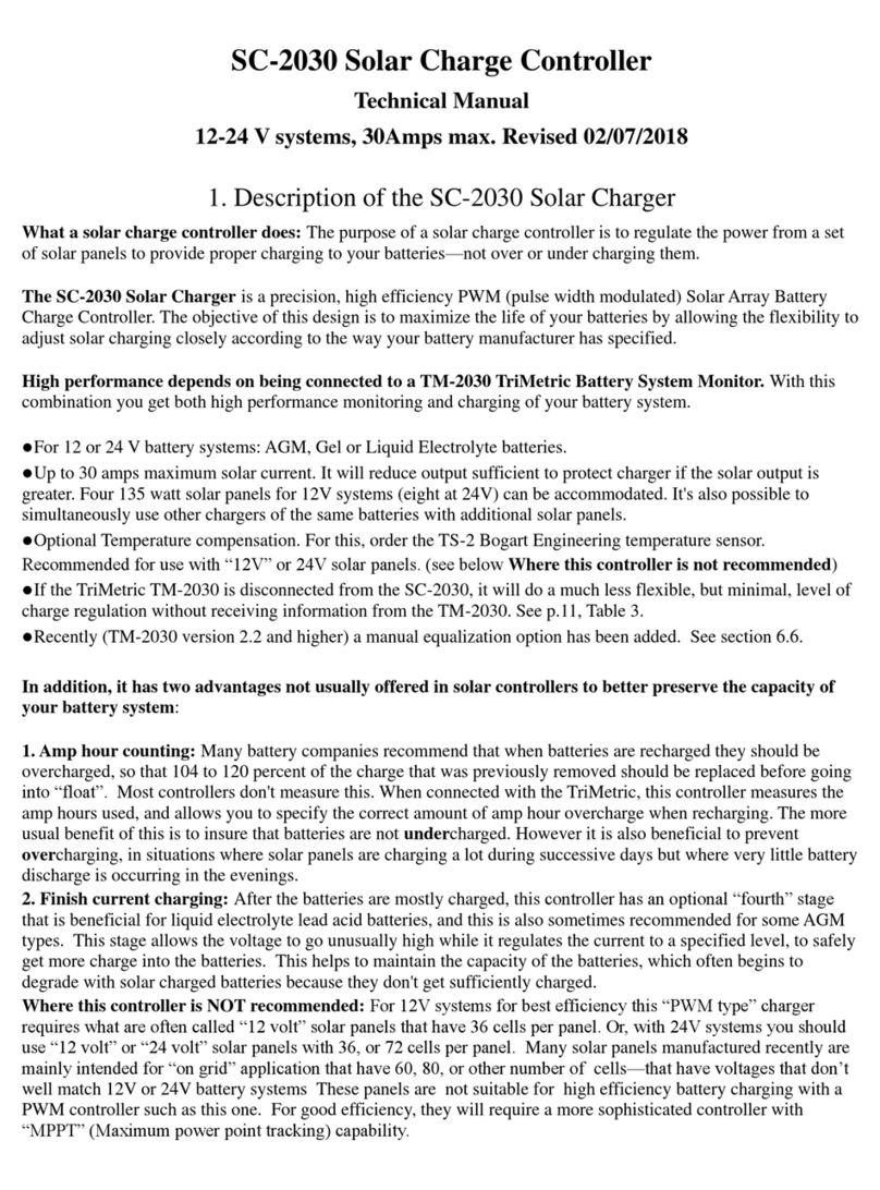 Bogart Engineering SC-2030 Technical manual