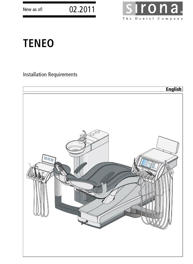 Sirona teneo User manual