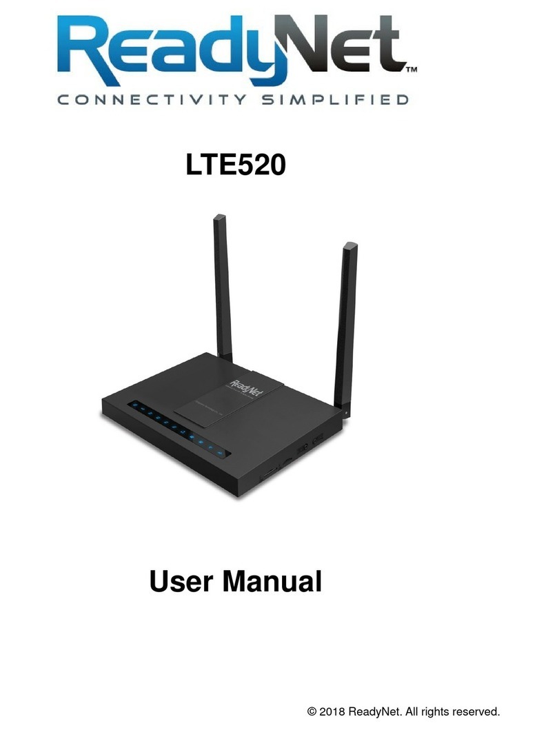 ReadyNet LTE520 User manual