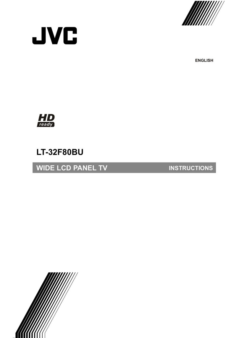 JVC LT-32F80BU User manual