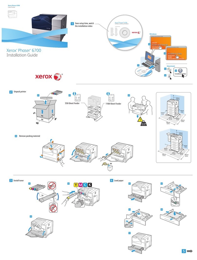 Xerox Phaser 6700 User manual