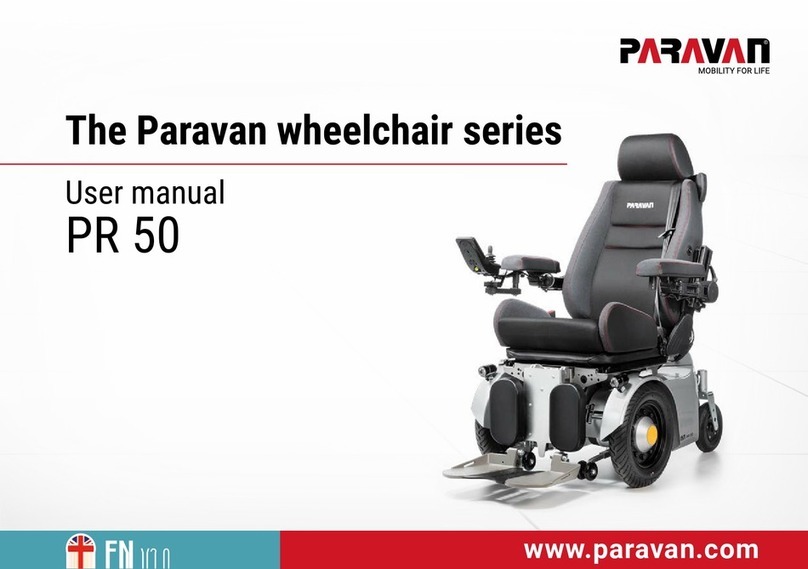 Paravan PR 50 User manual