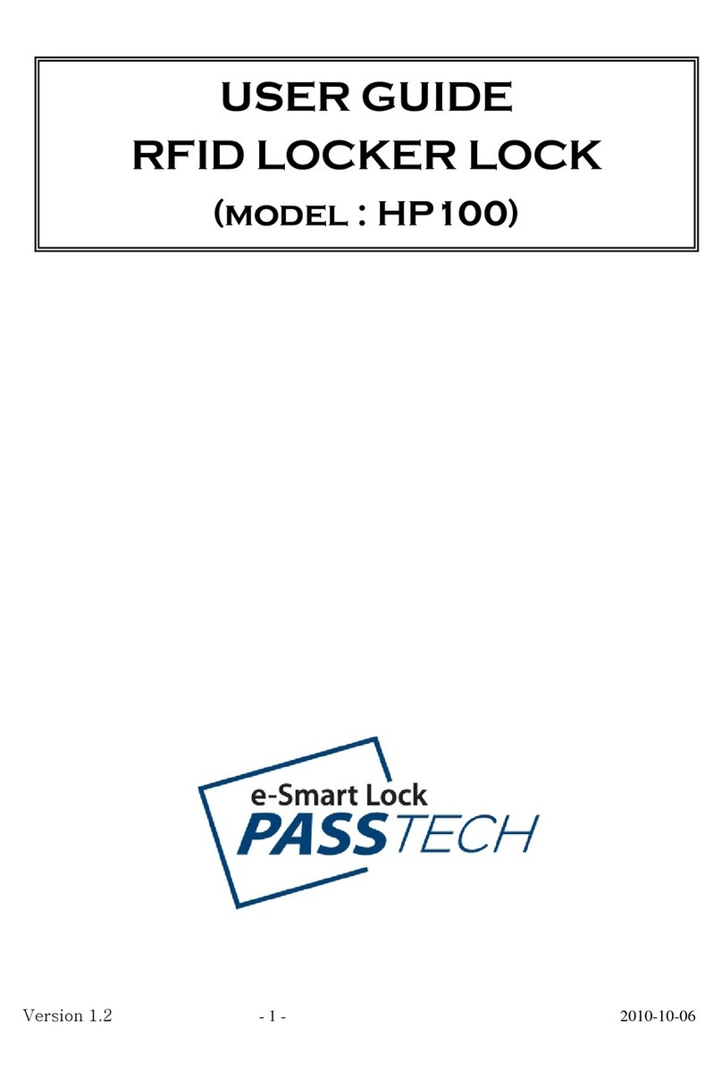 Passtech HP100 User manual