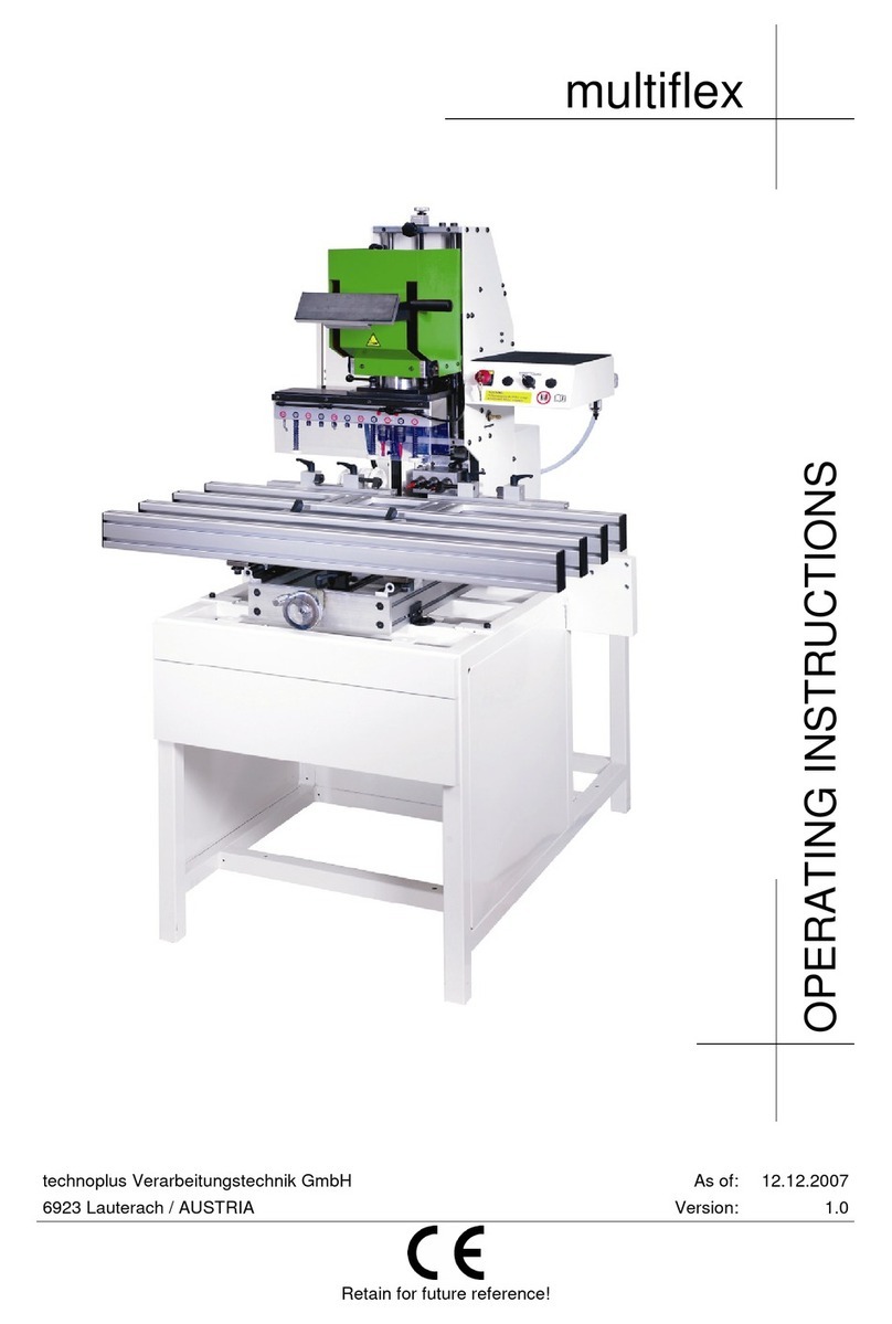 Technoplus multiflex 80280 operating instructions