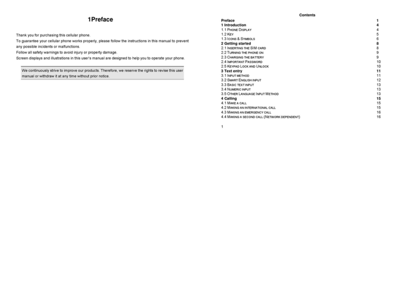 Coral 640 user manual