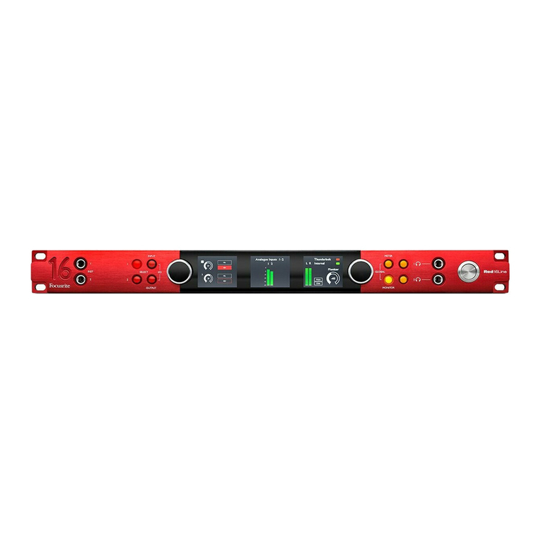 Focusrite Red 16Line user guide