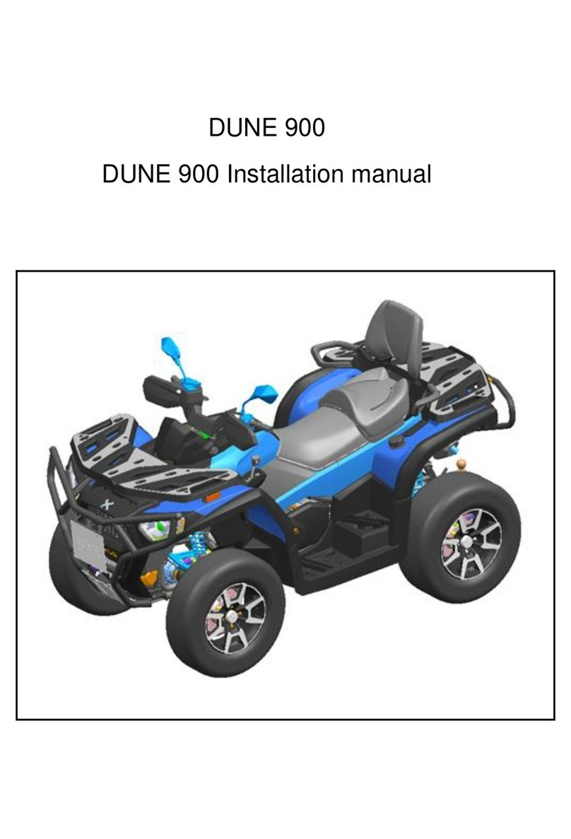 Troxus DUNE 900 installation manual