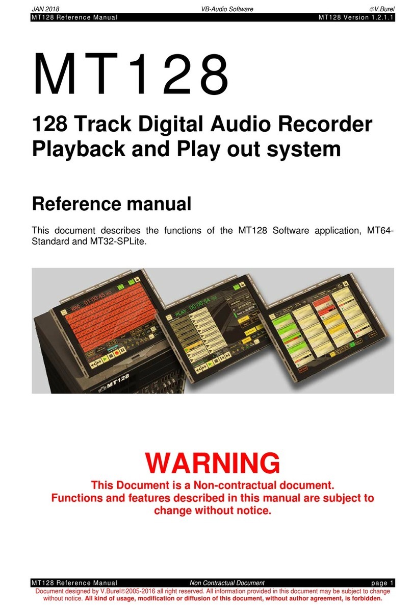 VB-Audio MT128 Reference manual