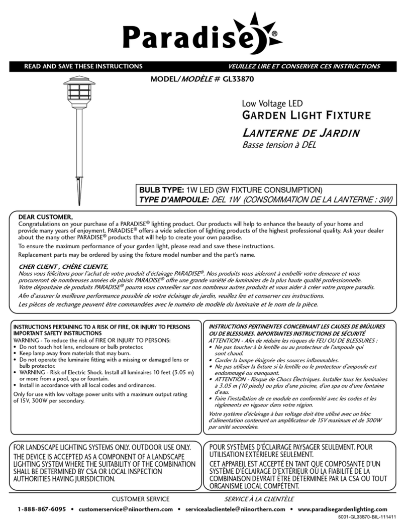 Paradise Datacom GL33870 instructions Paradise Datacom GL33870 instructions