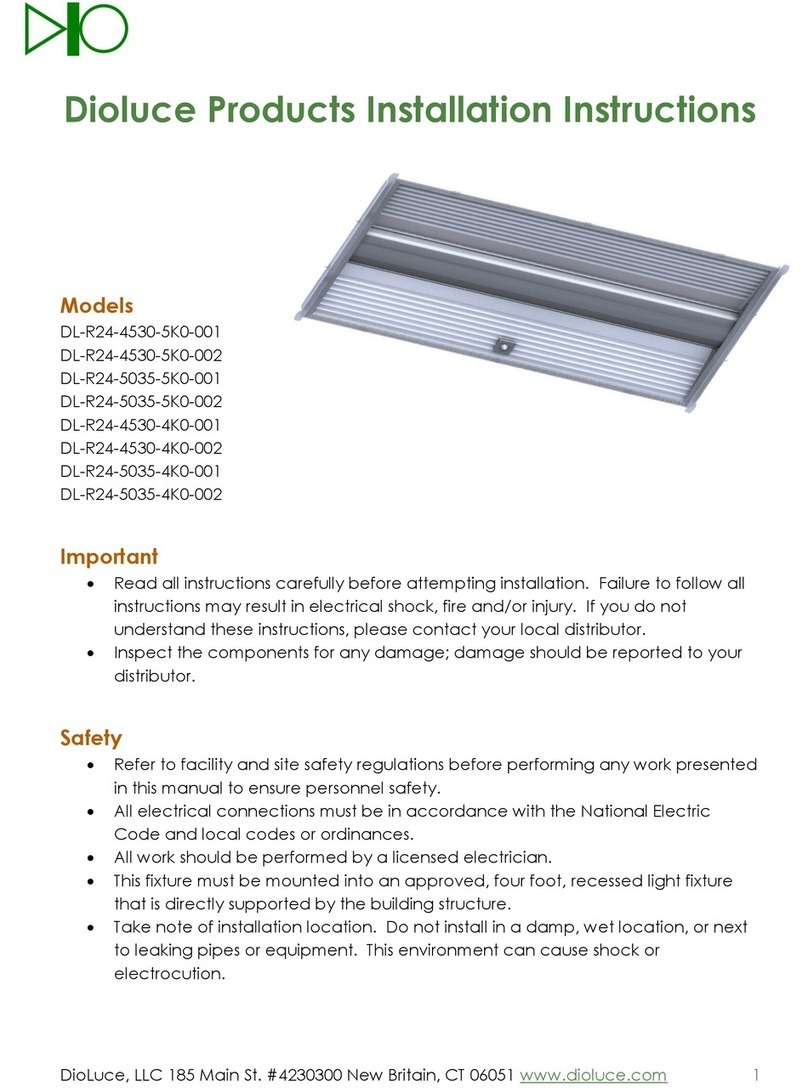 Dioluce DL-R24-4530-5K0-001 installation instructions