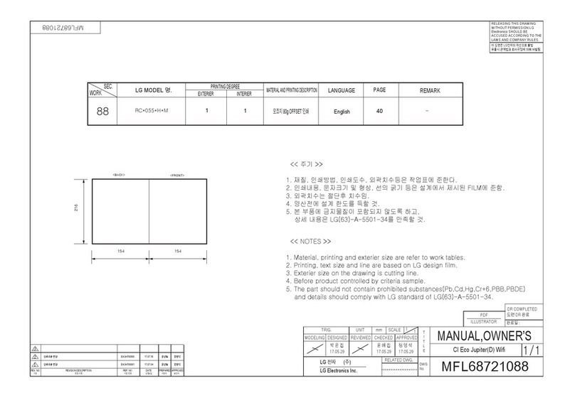 LG RC7055*H Series owner's manual