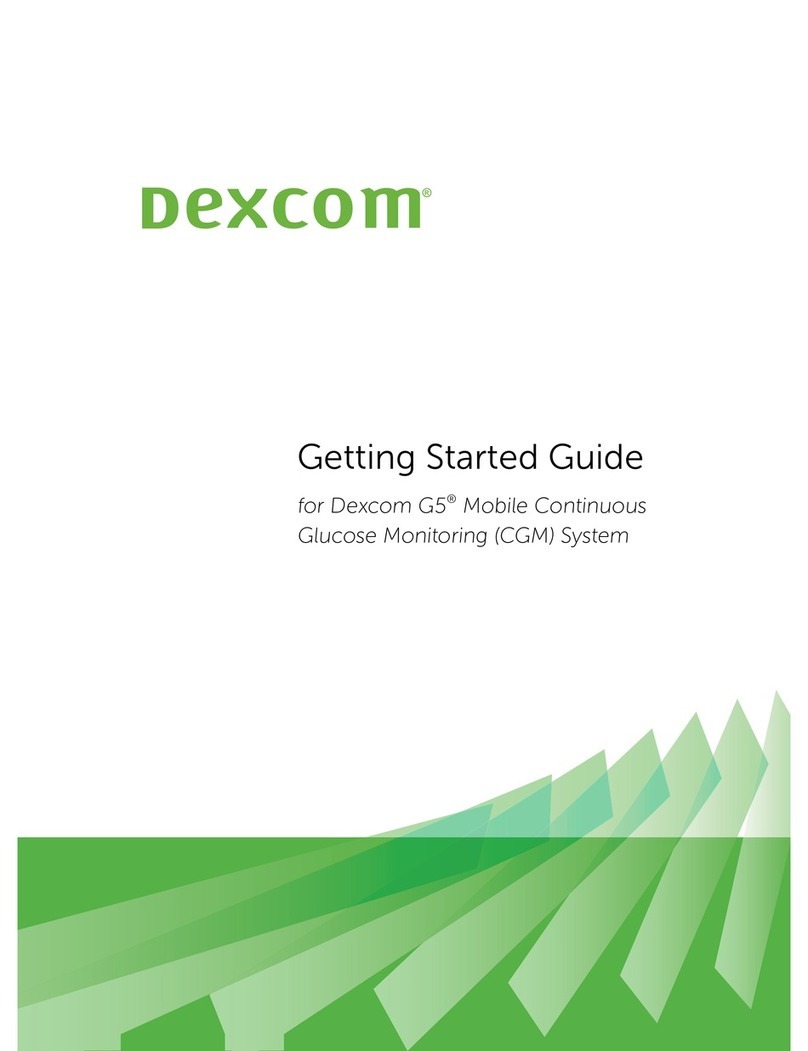 Dexcom G5 Mobile Getting started guide Dexcom G5 Mobile Getting started guide