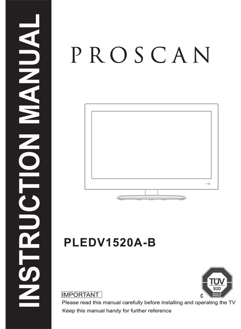 ProScan PLEDV1520A-B User manual ProScan PLEDV1520A-B User manual