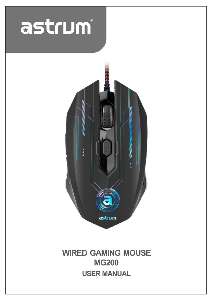 ASTRUM MG200 User manual