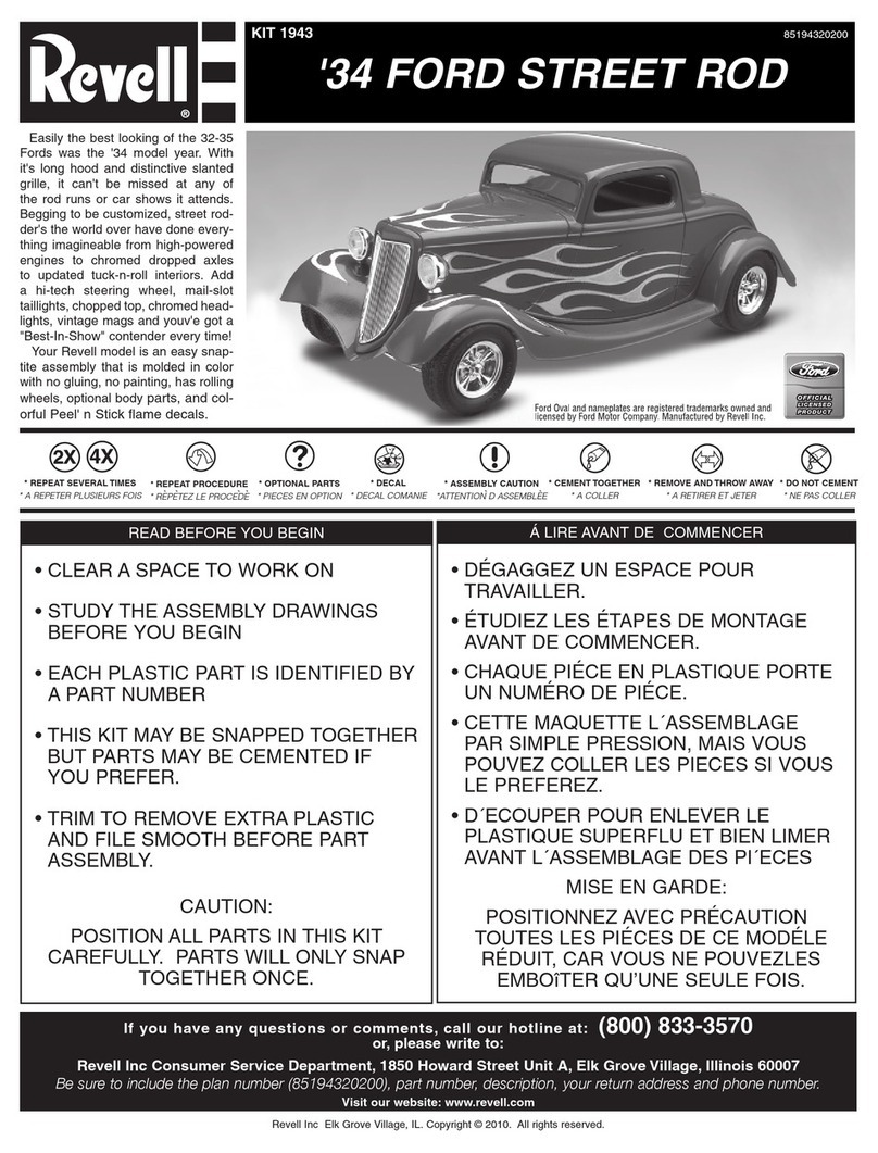 REVELL 85-1943 User manual
