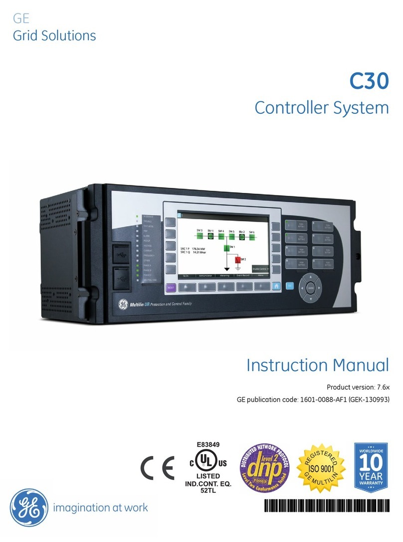 GE C30 instruction manual
