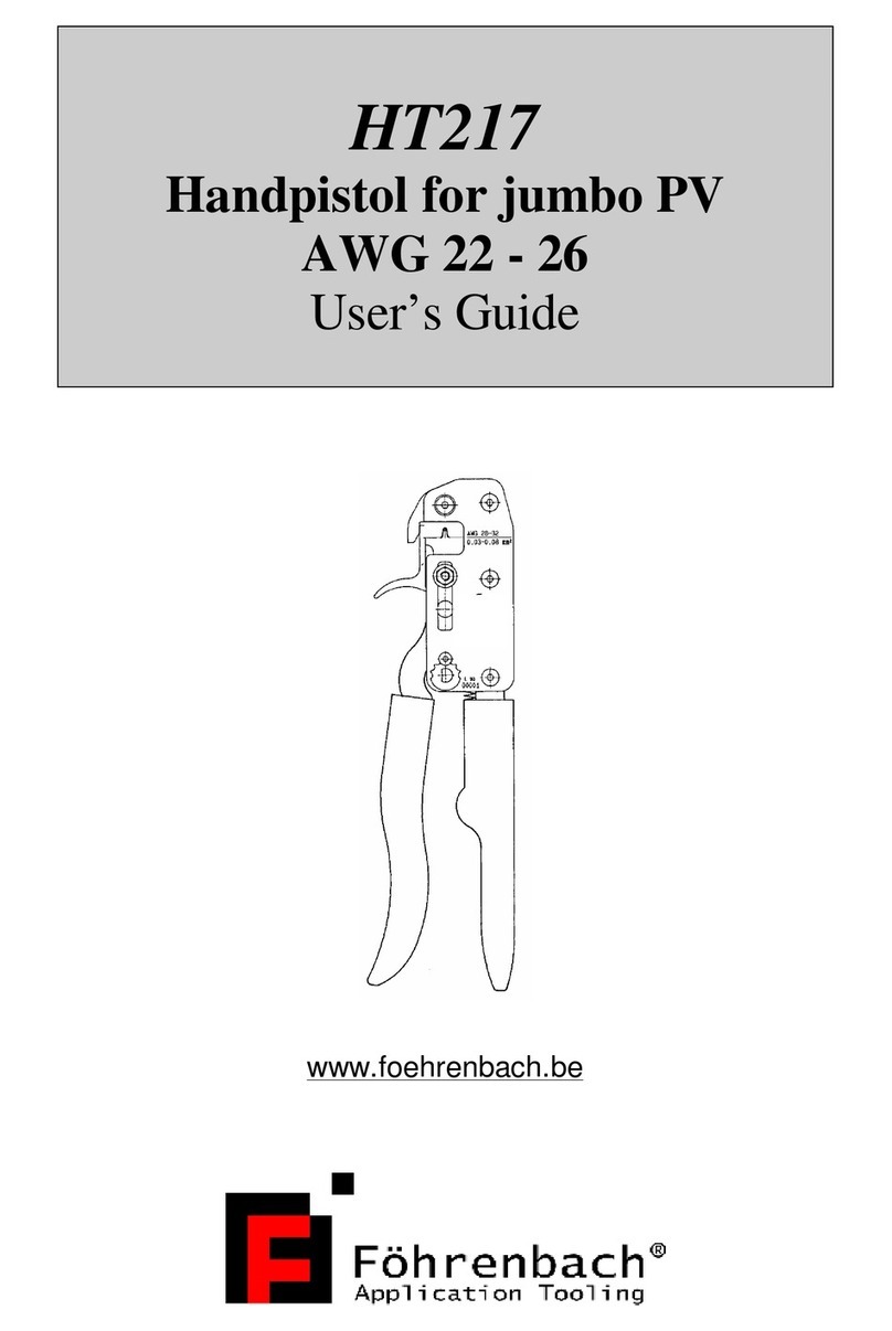 Fohrenbach HT217 User manual