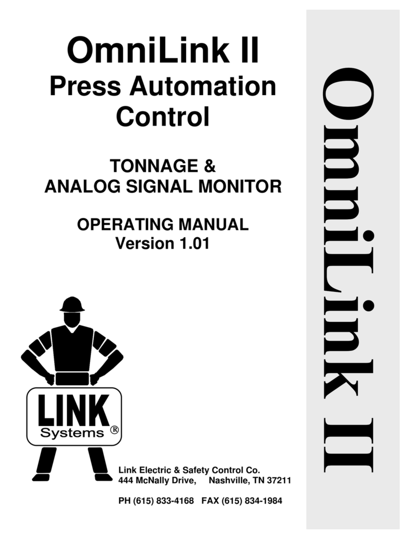LINK ELECTRIC & SAFETY CONTROL COMPANY OmniLink II operating manual LINK ELECTRIC & SAFETY CONTROL COMPANY OmniLink II operating manual