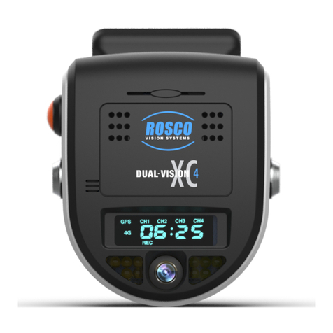 Rosco Dual-Vision XC4 Installation & operating instructions