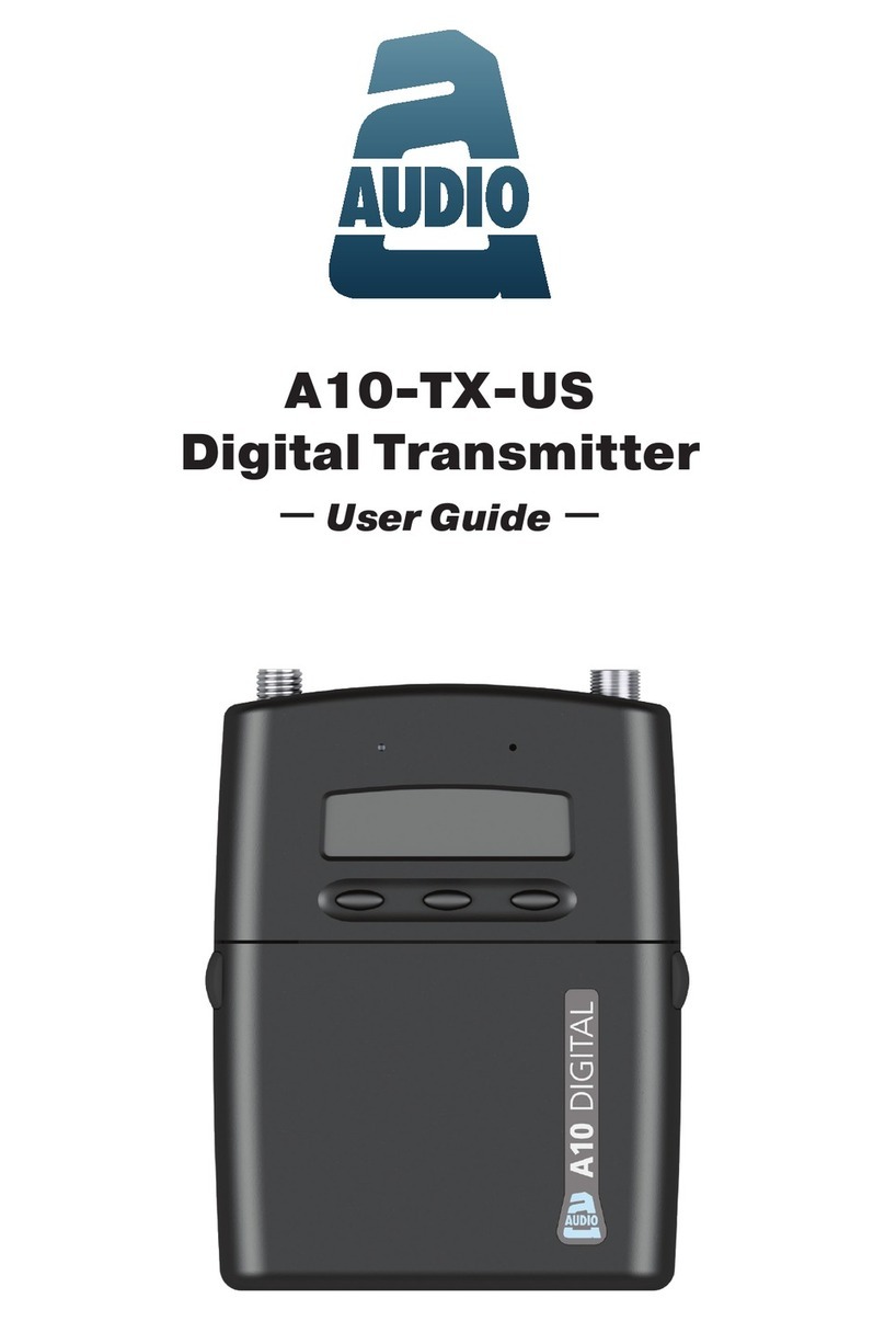 Audio A10-TX-US user guide