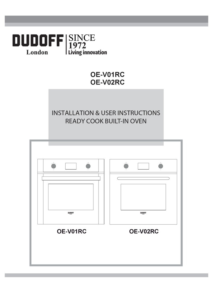 DUDOFF OE-V01RC Installation & user's instructions