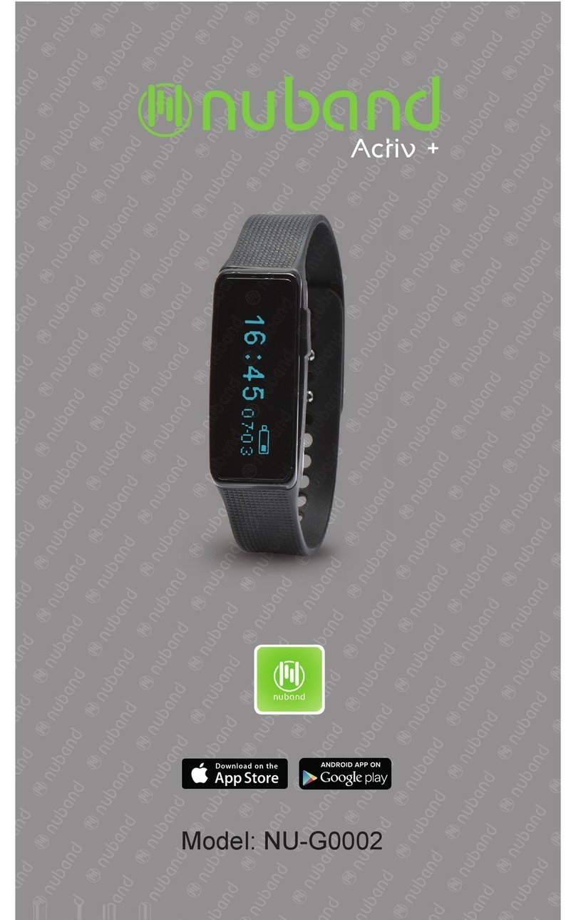 Nuband Activ Plus ANU-G0002 user manual
