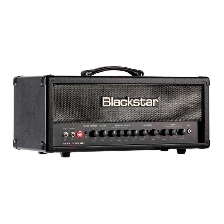 BLACK STAR HT STAGE 60 212 MkII owner's manual