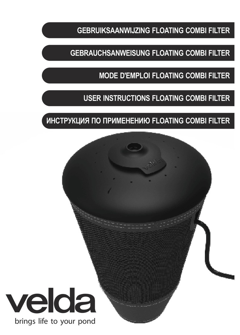 velda Floating Combi Filter 2500 User manual