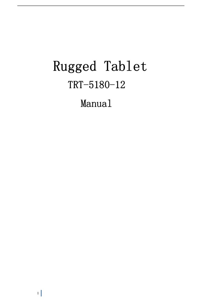 Rugged Computing TRT-5180-12 User manual Rugged Computing TRT-5180-12 User manual